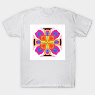 a colored mandala T-Shirt